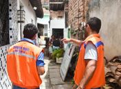 Defesa Civil faz vistorias em casas de Bebedouro