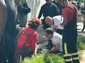 Policial militar fica ferido ao cair do cavalo antes da final do Campeonato Alagoano