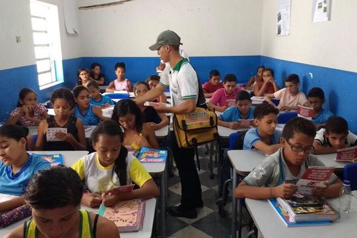 Saúde realiza palestras de combate ao mosquito Aedes aegypti nas escolas de Anadia