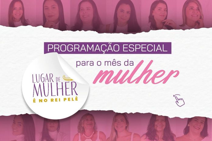 Secretaria do Esporte promove o “Lugar de Mulher é no Rei Pelé” com uma série de ações no mês de março