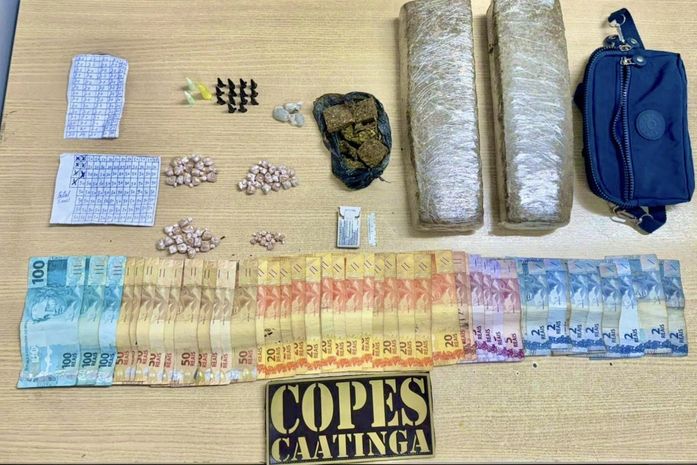 Homem é preso com mais de 1,5 kg de drogas em operação policial no Agreste