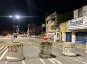 Avenida da Paz tem trecho interditado após desabamento de prédio abandonado; veja como fica o trânsito na região