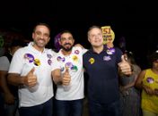 Marcos Ramalho recebe Paulo Dantas e Renan Filho no Espaço da Gente
