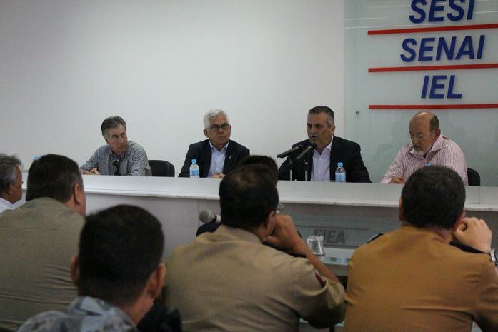 Empresários receberam secretário de Defesa Social e integrantes da cúpula de segurança