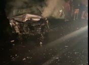 Colisão envolveu quatro veículos de passeio