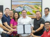 Com forte presença da Câmara de Vereadores, prefeito Luciano Barbosa autoriza obras viabilizadas com recursos do deputado Daniel Barbosa