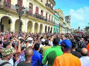 Protestos em Cuba