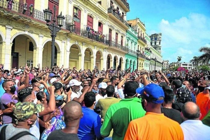 Protestos em Cuba