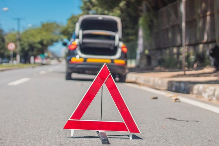 SMTT orienta aos motoristas sobre a utilização correta do triângulo