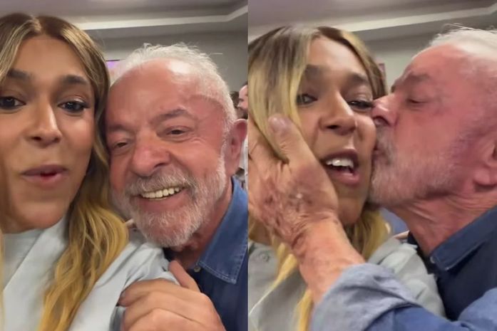 Erika Hilton comemora reeleição de Lula com abraço e beijo do presidente: “Tudo valeu a pena”