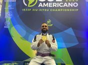 Atleta palmeirense conquista título Sul-americano de Jiu-jitsu em São Paulo