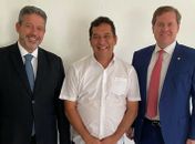O que será?: encontro de Arthur Lira, Severino Pessoa e Marx Beltrão deixa interrogações na política alagoana