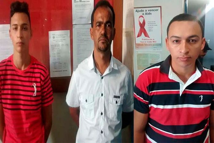 Valdemir Bezerra Lima, Alef Teixeira de Almeida e Wilton Teixeira de Almeida