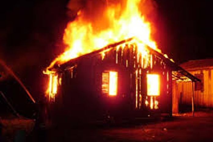 Incêndio em residência