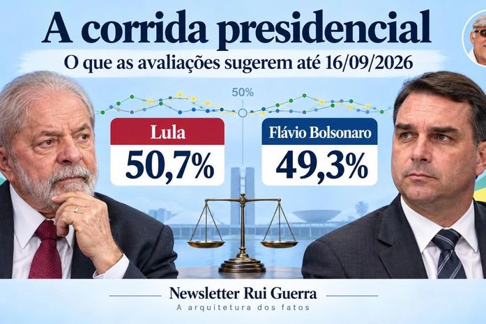 A corrida presidencial: o que as avaliações sugerem até 16/09/2026