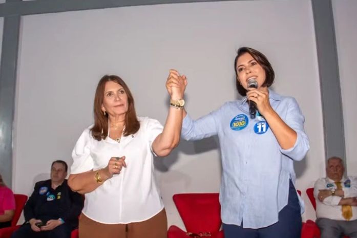 Michelle Bolsonaro (PL) e Bia Kicis (PL) são eleitas senadoras pelo DF