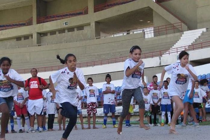 Na virada do ano, programa Na Base do Esporte atinge três mil beneficiados