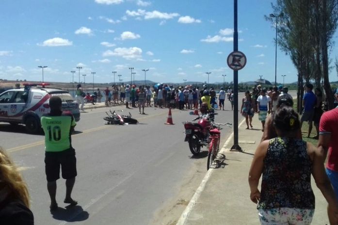 Motoqueiro morre em colisão no Lago da Perucaba em Arapiraca