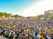 Multidão lota Arena da Praça Multieventos, na Pajuçara, para acompanhar jogo da seleção 