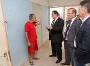 Juízes Ney Alcântara e Braga Neto conversam com promotor preso