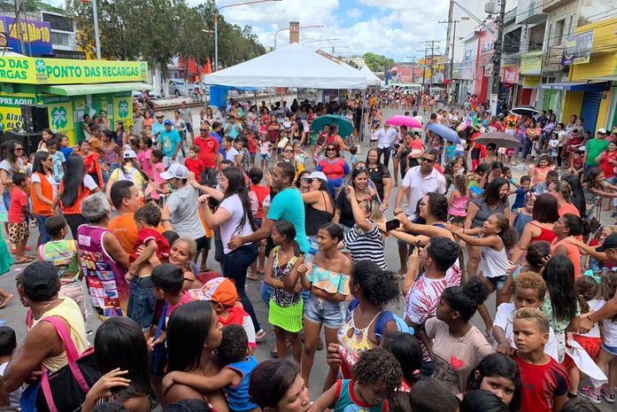 Rio Largo proporcionou uma grande festa para as crianças neste domingo
