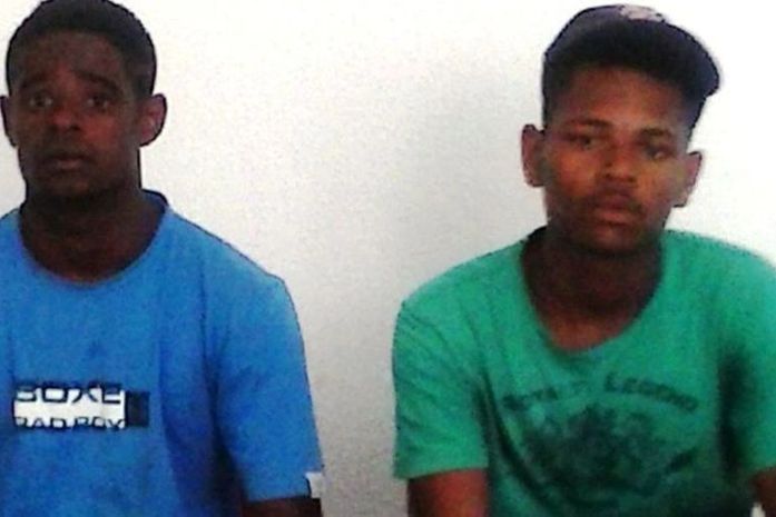 Acusados foram encaminhados a 6ª DRP (Foto: 1ª Cia)