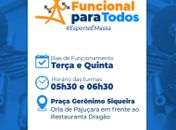 Prefeitura de Maceió promove treino funcional gratuito na orla de Pajuçara nesta terça-feira (7)