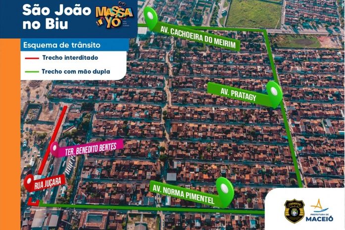 São João no Biu: confira o funcionamento do trânsito e das linhas de ônibus