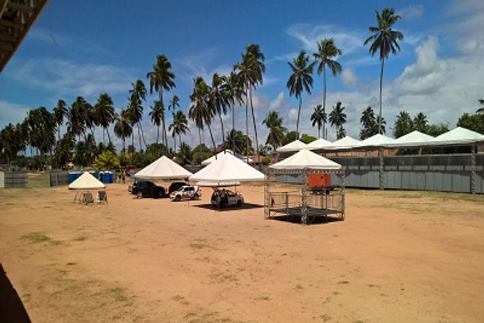 Praça de shows de Paripueira