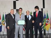 Jardel Aderico foi um dos condecorados com a Medalha do Mérito Legislativo de 2014