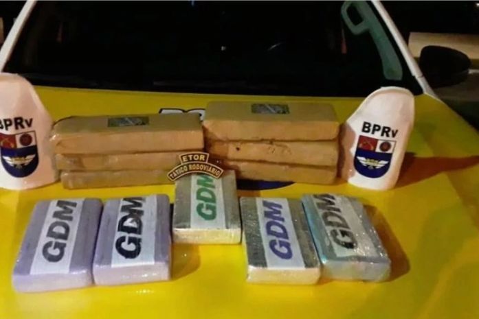 Polícia apreende mais de 10kg de drogas avaliada em cerca de R$ 100 mil