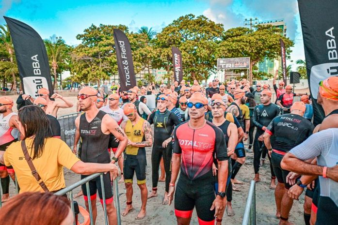 Maceió volta a ser palco de grande evento de triathlon na Orla da Pajuçara