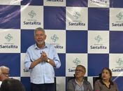 Paulão visita obras do Hospital Santa Rita, em Palmeira dos Índios