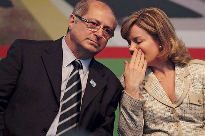 Gleisi e Paulo Bernardo