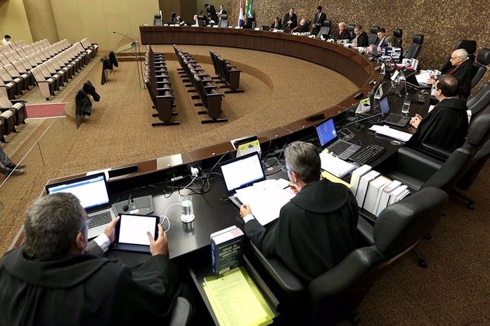 Sessão do Pleno do Tribunal de Justiça