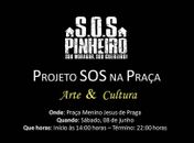 SOS Pinheiro realiza evento de arte e cultura na praça neste sábado