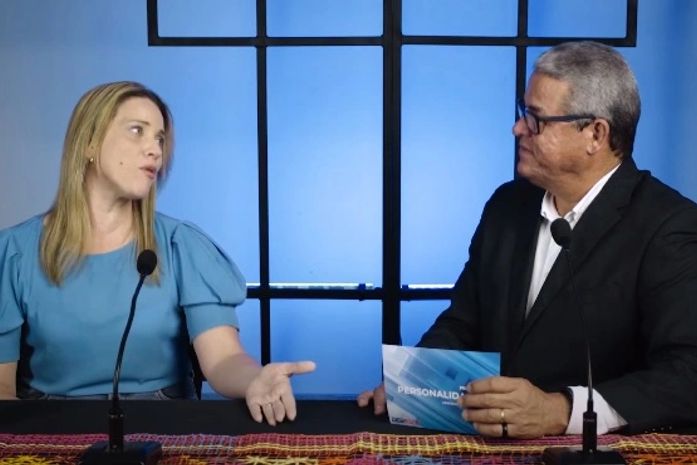 Programa Personalidades entrevista Mirian Monte, secretária municipal de cultura