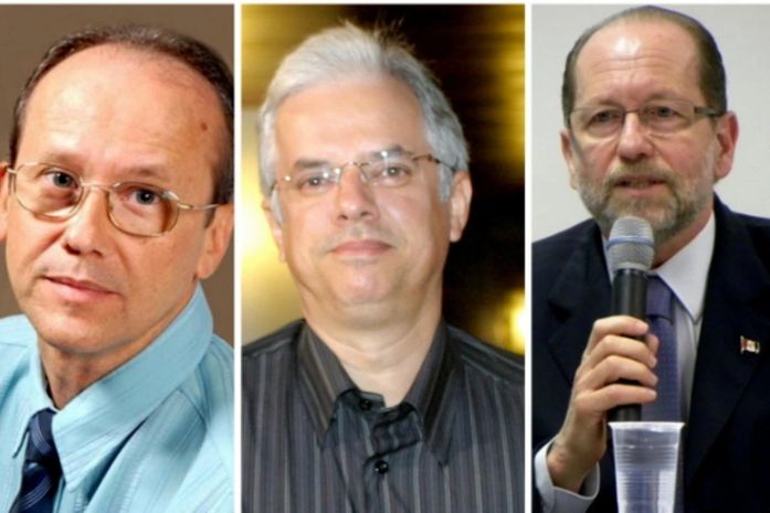 Edinaldo Marques, Ricardo Cavalcante e Osvaldo Viegas