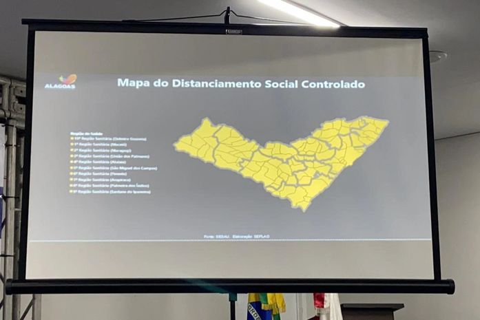 Alagoas volta à Fase Amarela por uma semana e estabelecimentos só podem funcionar com 50% da capacidade