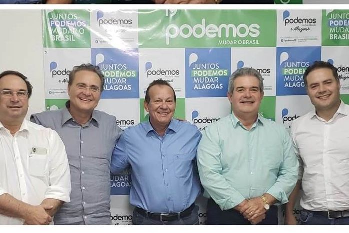 Vice governador Luciano, Renan, Rafael Tenório, Álvaro Vasconcelos e Renan Filho