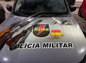 Homem é preso após circular com cinco armas de fogo e munições em Anadia