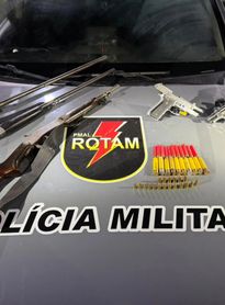 Homem é preso após circular com cinco armas de fogo e munições em Anadia