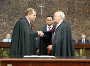 Desembargador Washington Luiz destacou que pretende aproximar a Justiça Eleitoral da sociedade.