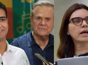 JHC, Ronaldo Lessa e Jó Pereira