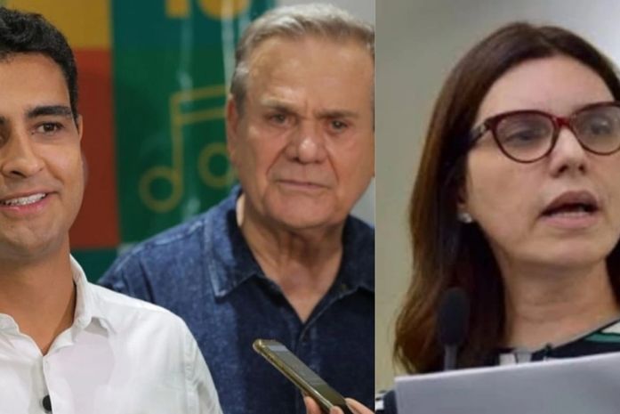 JHC, Ronaldo Lessa e Jó Pereira