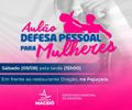 Esporte promove Aulão Experimental de Defesa Pessoal para Mulheres no sábado (9)