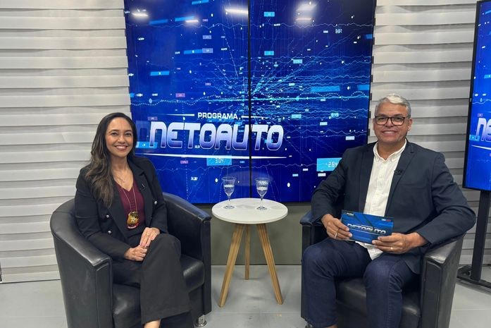 Programa Neto Auto entrevista a delegada Luci Mônica, titular da delegacia de proteção ao turista