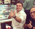 Flávio Bolsonaro e seu ex-assessor Fabrício Queiroz.