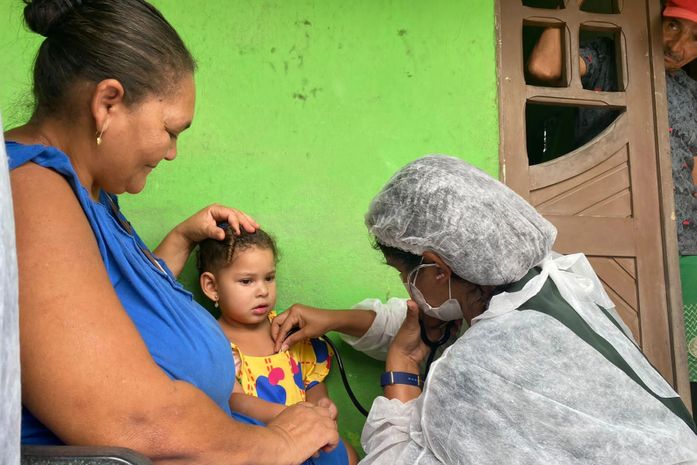 Saúde de Branquinha realiza busca ativa para prestar assistência aos atingidos pela enchente