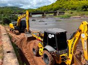 Reconstrução da ponte sobre o Rio Mundaú entra em fase de execução em Branquinha
